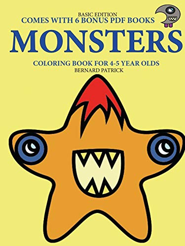 Book Coloring Book for 4-5 Year Olds (Monsters) free