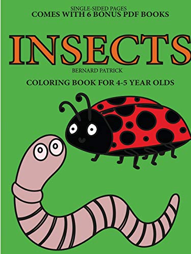 Book Coloring Book for 4-5 Year Olds (Insects) free