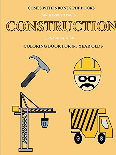 Book Coloring Book for 4-5 Year Olds (Construction) free