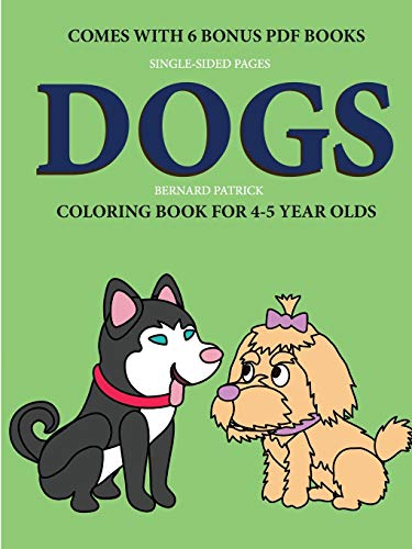 Book Coloring Book for 4-5 Year Olds (Dogs) free