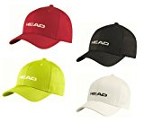Book 4 Head Promotion Cap Black-White-Red and Yellow Tennis free