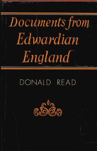Book Documents from Edwardian England, 1901-1915 free