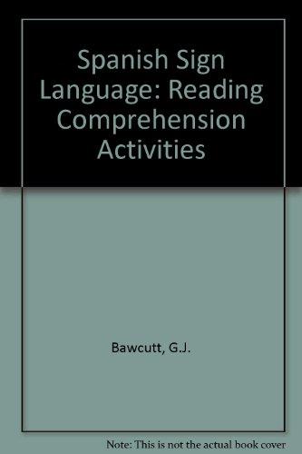 Book Spanish Sign Language: Reading Comprehension Activities free