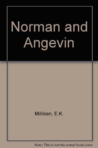 Book Norman And Angevin free