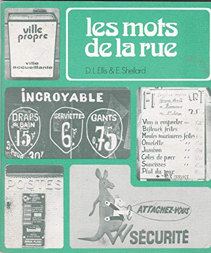 Book Les Mots De La Rue: Reading Comprehension Activities free