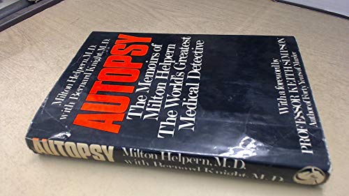 Book Autopsy: Memoirs of Milton Helpern free