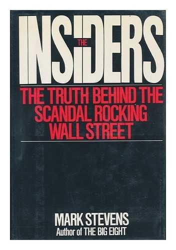 Book The Insiders The Truth Behind the Scandal Rocking Wall Street free