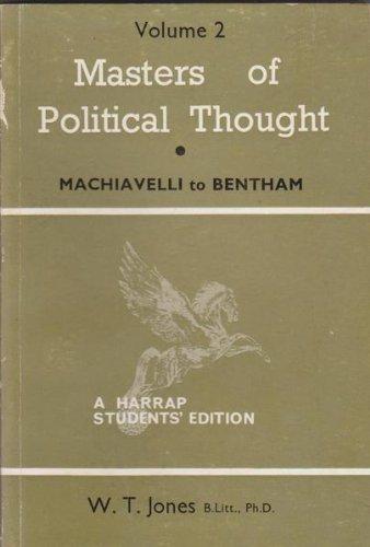 Book Masters of Political Thought: From Plato to Machiavelli v. 1 free