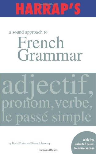 Book Sound Approach To French Grammar free