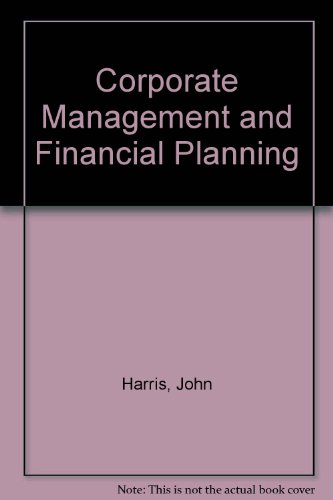 Book Corporate Management And Financial Planning free