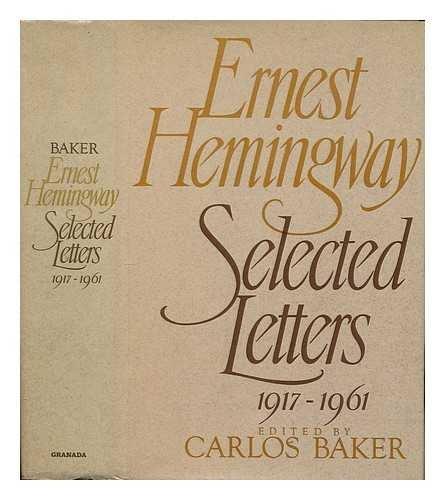 Book Ernest Hemingway Selected Letters 1917-1961 free