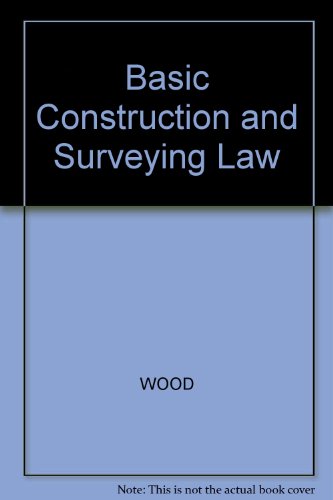 Book Basic Construction and Surveying Law free