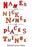Book Names and Nicknames of Places and Things free