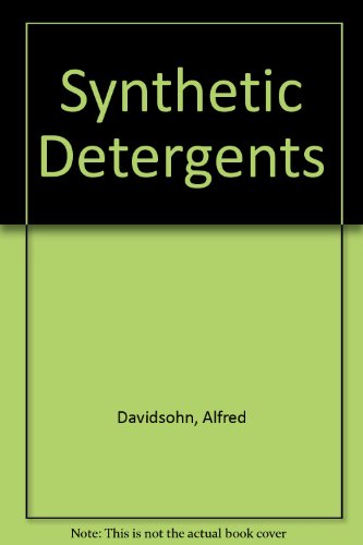 Book Synthetic Detergents free Book Synthetic Detergents free