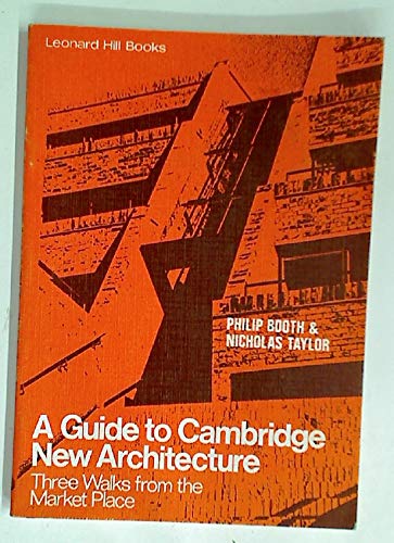 Book A guide to Cambridge new architecture: three walks from the Market Place free