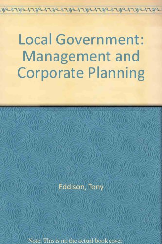 Book Local government: management and corporate planning free