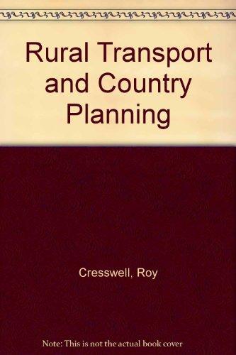 Book Rural transport and country planning free