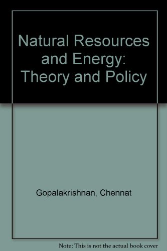 Book Natural Resources & Energy free
