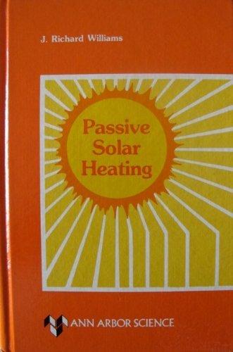 Book Passive Solar Heating free