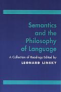 Book Semantics and the Philosophy of Language free