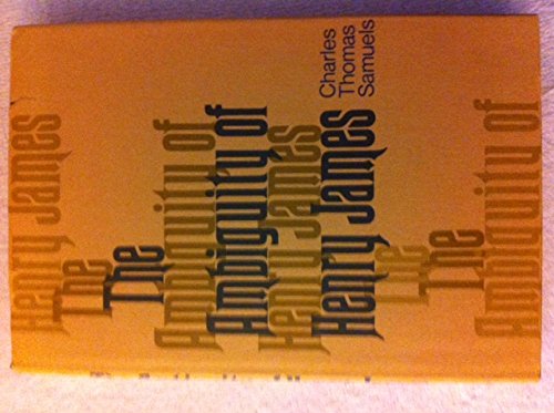 Book The Ambiguity of Henry James free