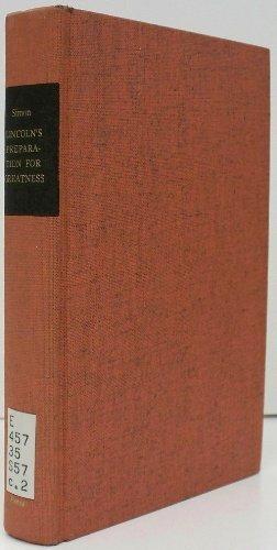 Book Lincoln's preparation for greatness: The Illinois legislative years free