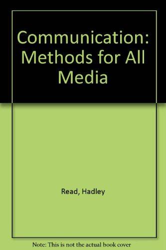 Book Communication: methods for all media free