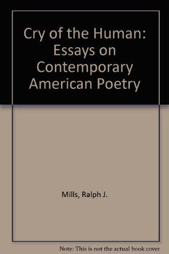 Book Cry of the Human: Essays on Contemporary American Poetry free