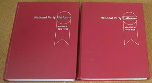 Book National Party Platforms, 1840-1976 (2-volume set) free