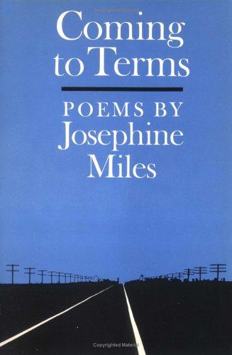 Book Coming to Terms: POEMS free