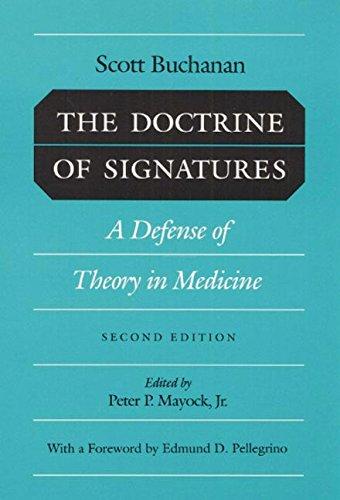 Book DOCTRINE OF SIGNATURES: A DEFENSE OF THEORY IN MEDICINE free Book DOCTRINE OF SIGNATURES: A DEFENSE OF THEORY IN MEDICINE free