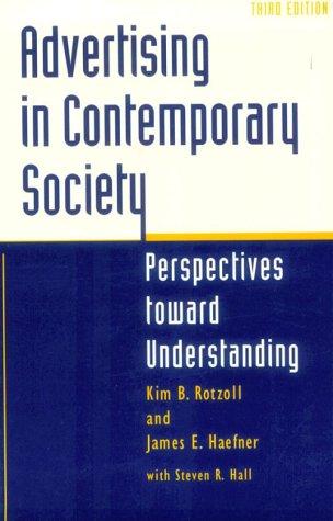Book Advertising in Contemporary Society: PERSPECTIVES TOWARD UNDERSTANDING free