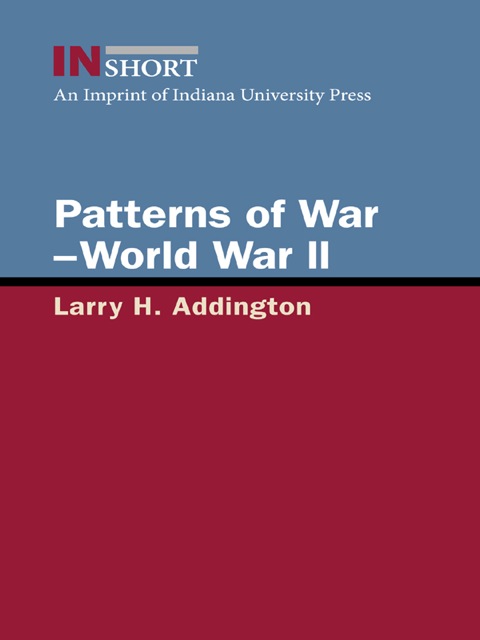Book Patterns of War—World War II free