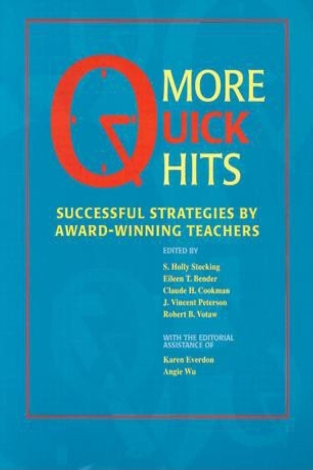 Book More Quick Hits: Successful Strategies by Award-Winning Teachers free