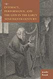 Book Intimacy, Performance, and the Lied in the Early Nineteenth Century (Historical Performance) free