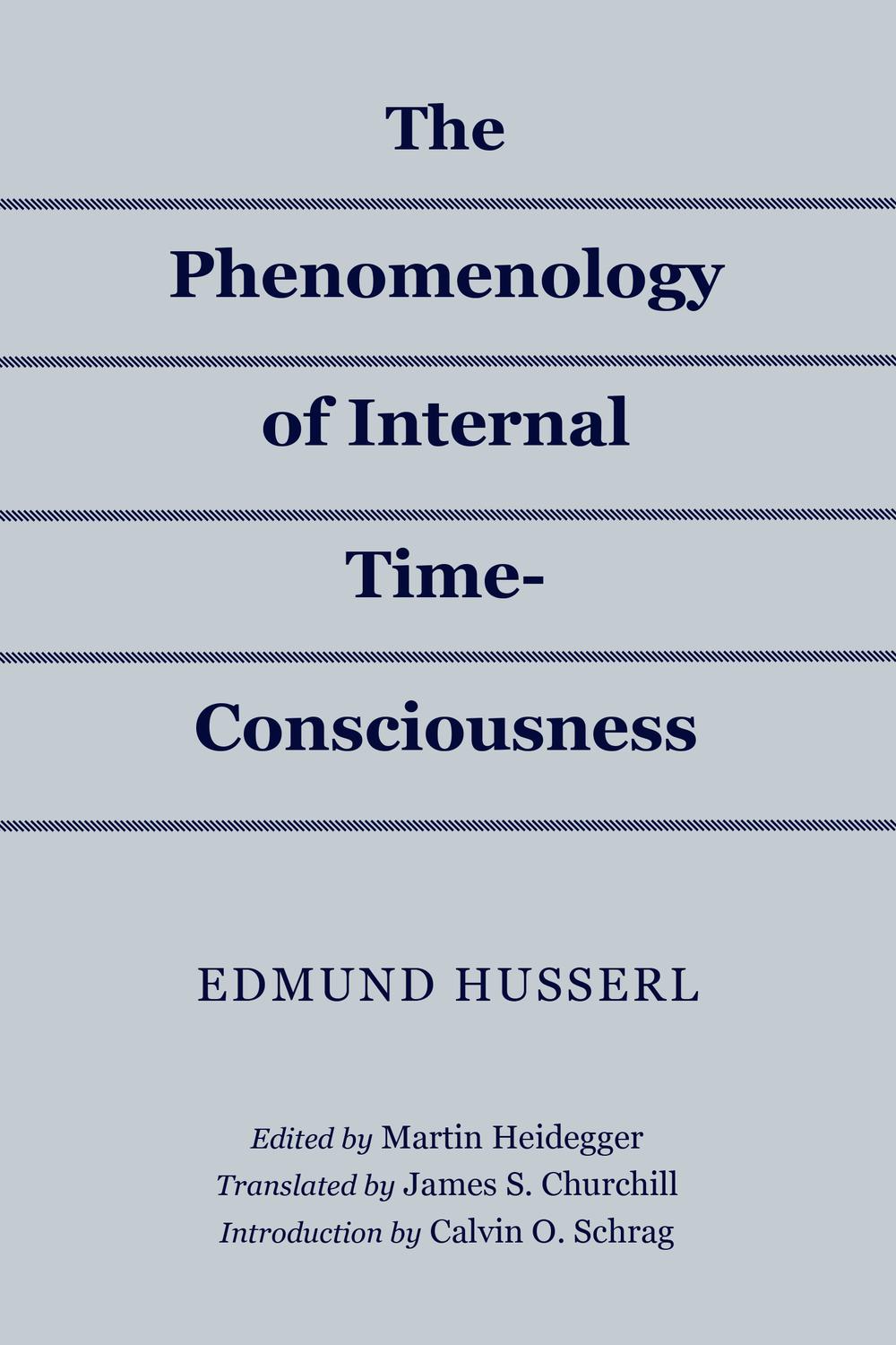 Book The Phenomenology of Internal Time-Consciousness free