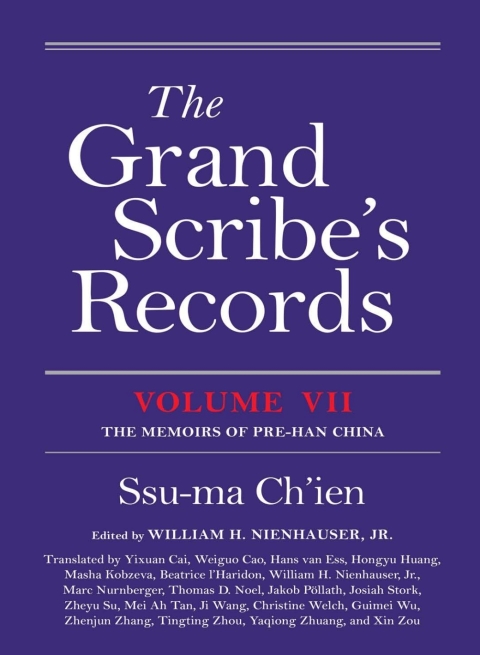 Book The Grand Scribe's Records, Volume VII free