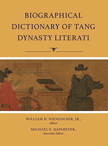Book Biographical Dictionary of Tang Dynasty Literati free