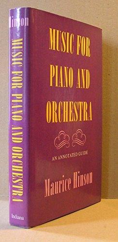 Book Music for Piano and Orchestra: An Annotated Guide free