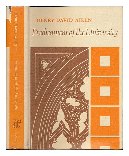 Book Predicament of the university free