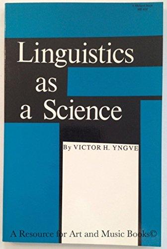 Book Linguistics as a Science - Victor H. Yngve - Paperback free