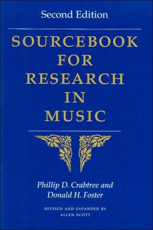 Book Sourcebook for Research in Music, Second Edition free