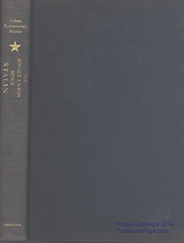Book The Soviet Union Since Stalin free