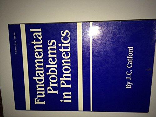 Book Fundamental Problems In Phonetics free