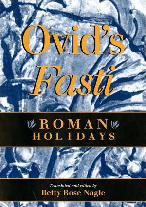 Book Ovid's Fasti: Roman Holidays free