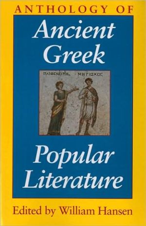 Book Anthology of Ancient Greek Popular Literature free