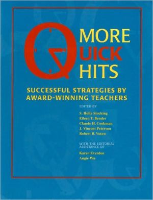 Book More Quick Hits: Successful Strategies by Award-Winning Teachers free