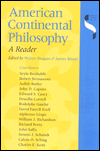 Book American Continental Philosophy: A Reader (Studies in Continental Thought) free
