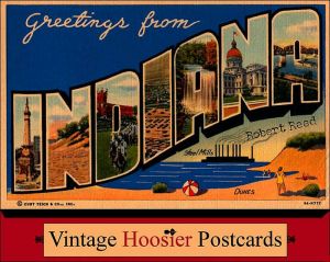 Book Greetings from Indiana: Vintage Hoosier Postcards free