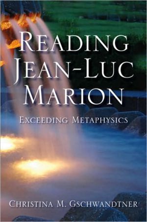 Book Reading Jean-Luc Marion: Exceeding Metaphysics (Philosophy of Religion) free